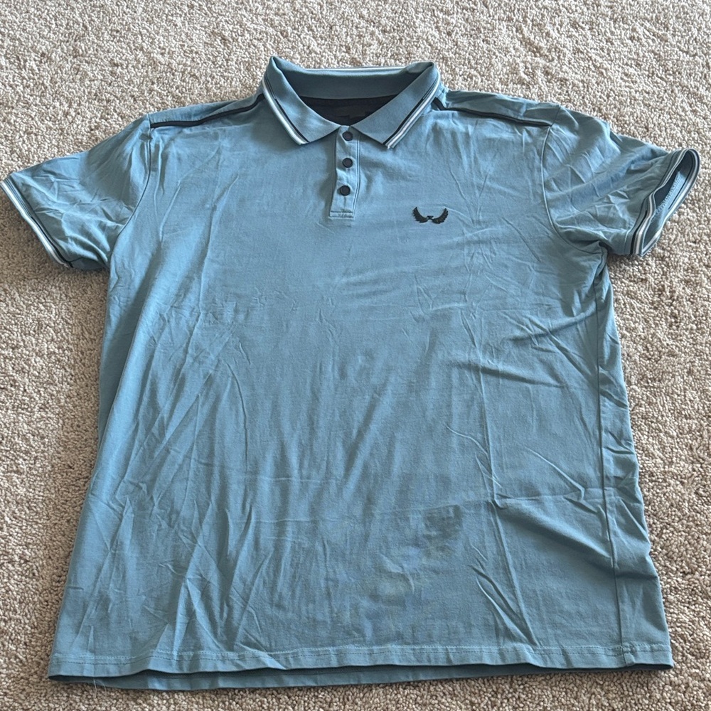 Classic Blue Polo Shirt for Men